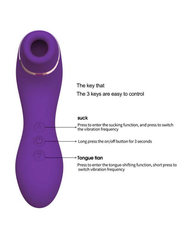 Sealion-Vibrator-05 A double-ended vibrator designed for shared pleasure, featuring two powerful ends for dual stimulation and versatile experiences