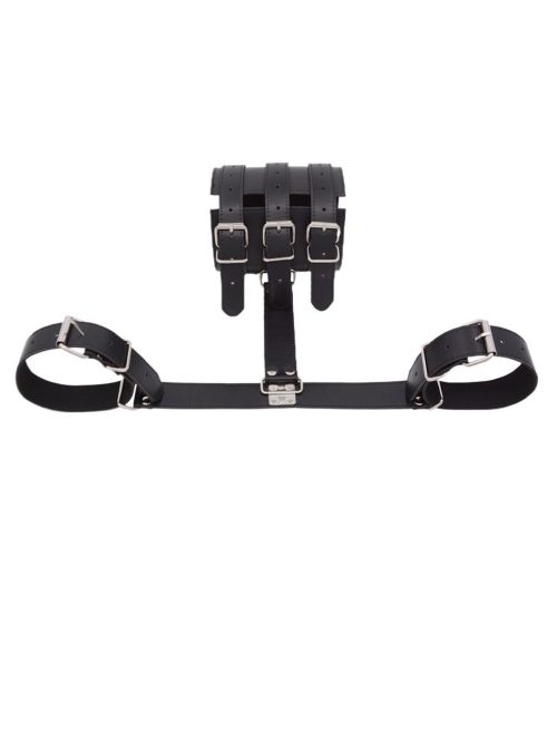 Adjustable arm restraint straps designed for comfort and security during bondage play