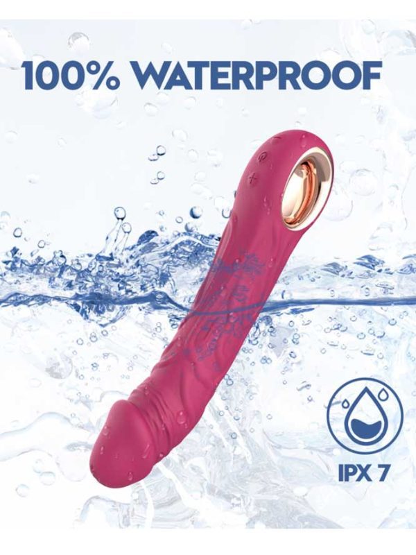 Speed-Up-Vibrator-04 Dildo-shaped vibrator designed for realistic sensations, featuring smooth contours and powerful vibrations for enhanced pleasure