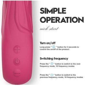 Speed-Up-Vibrator-07 Dildo-shaped vibrator designed for realistic sensations, featuring smooth contours and powerful vibrations for enhanced pleasure