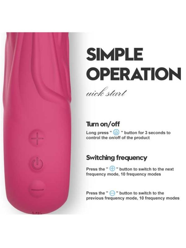 Speed-Up-Vibrator-07 Dildo-shaped vibrator designed for realistic sensations, featuring smooth contours and powerful vibrations for enhanced pleasure