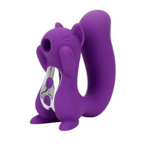 Squirrel-Vibrator Squirrel-shaped vibrator designed with playful curves and features for a fun and enjoyable experience