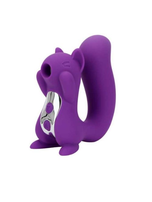 Squirrel-Vibrator Squirrel-shaped vibrator designed with playful curves and features for a fun and enjoyable experience