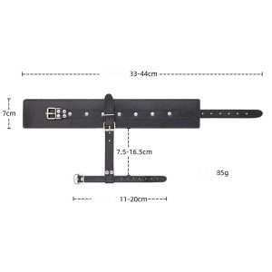 Toe-Bondage-Ankle-Cuff-01 Toe bondage ankle cuffs featuring adjustable straps for a secure and comfortable fit