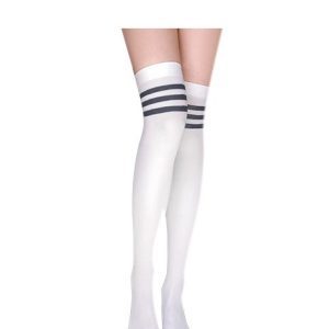 Seductive deep V student-themed lingerie set, featuring a playful design and delicate lace details