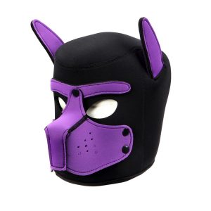 A playful dog head-shaped hood designed for fun and whimsical wear