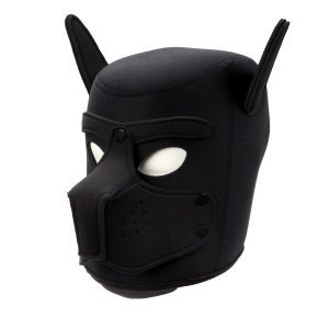A playful dog head-shaped hood designed for fun and whimsical wear