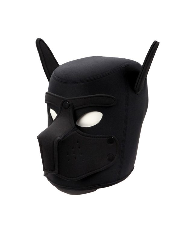 A playful dog head-shaped hood designed for fun and whimsical wear