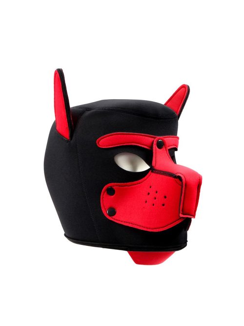 A playful dog head-shaped hood designed for fun and whimsical wear