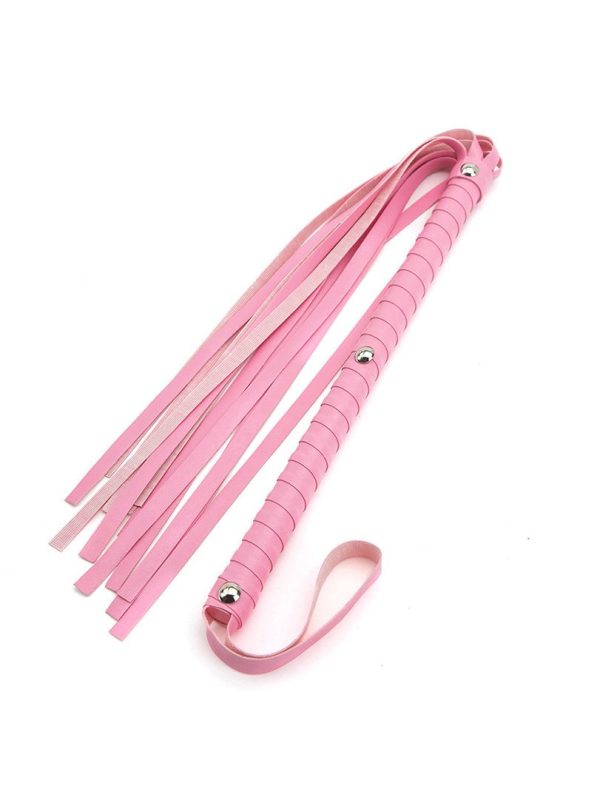 Long-Handle-Whip-pink A long-handled whip designed for precision and control, perfect for enhancing your intimate experiences