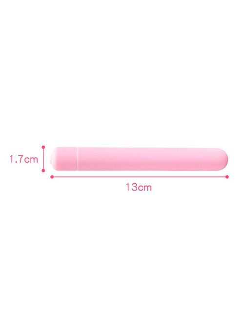 Pink pen-shaped vibrator designed for discreet pleasure and portability