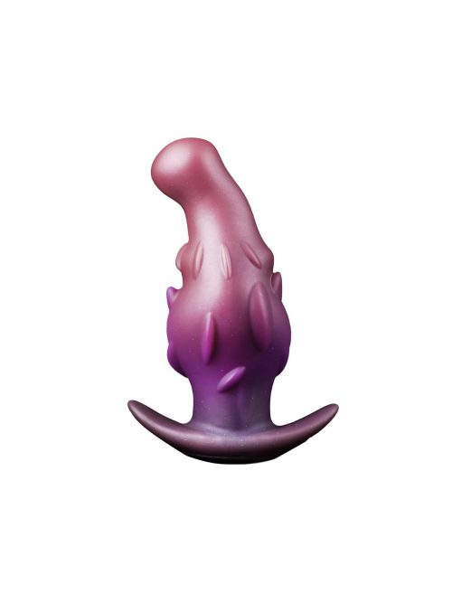 Silicone dildo shaped like a Buddha fruit, showcasing its unique design and vibrant color