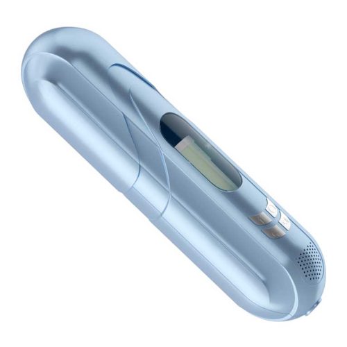 Vibrant-colored exterior of a male Masturbator showcasing its sleek design